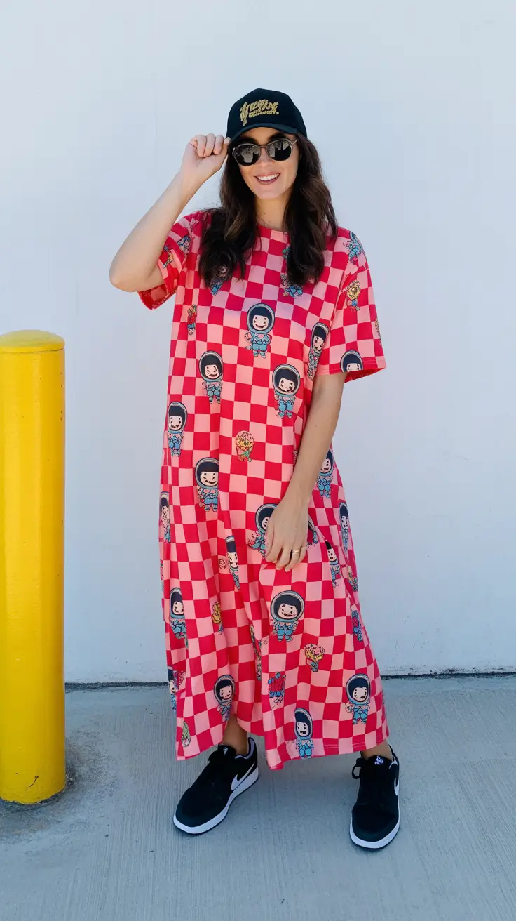 cute spring rave outfits 2026 Playful Pixel Pop Comfort