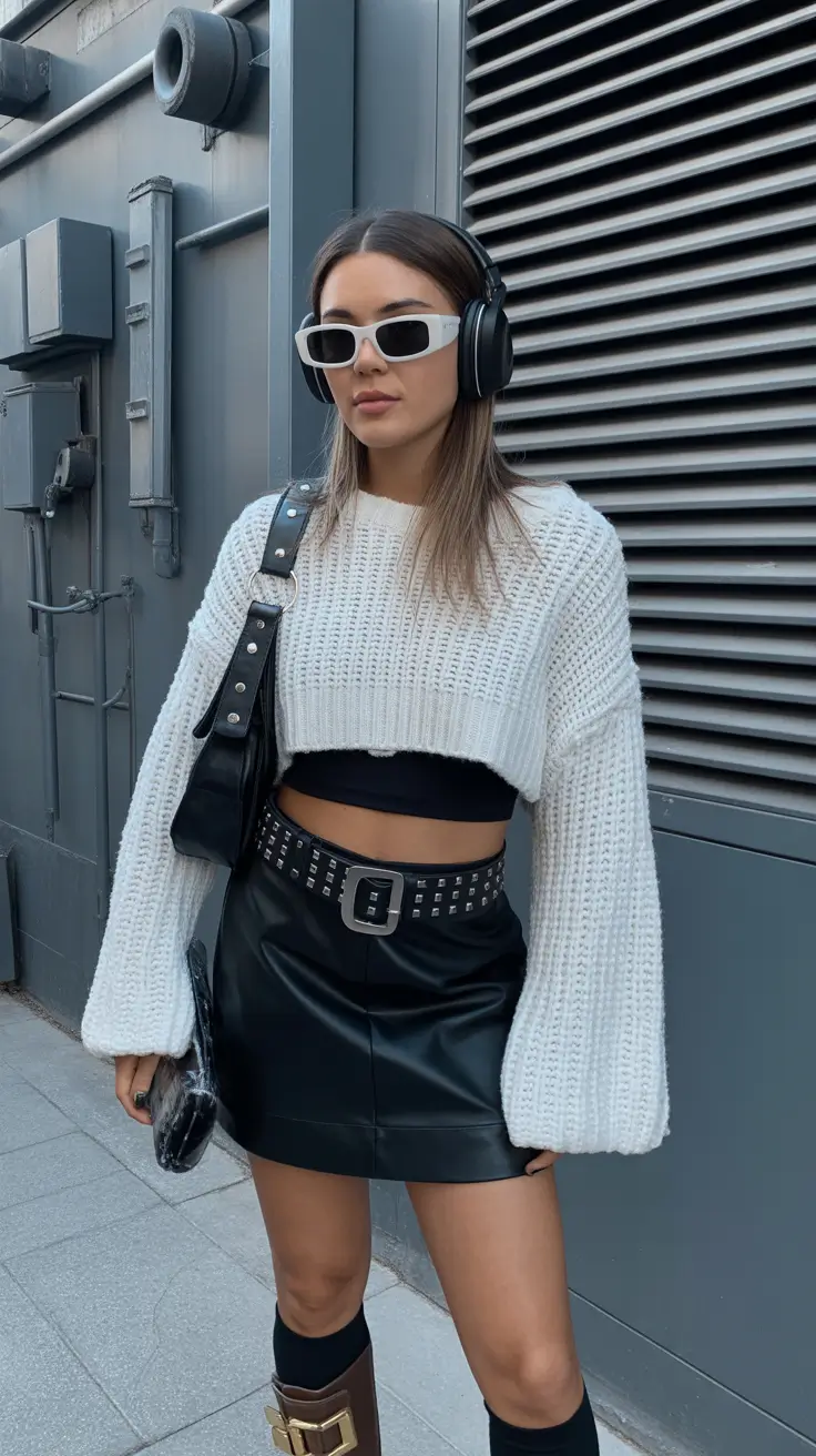 cute spring rave outfits 2026 Urban Electro Street Pulse