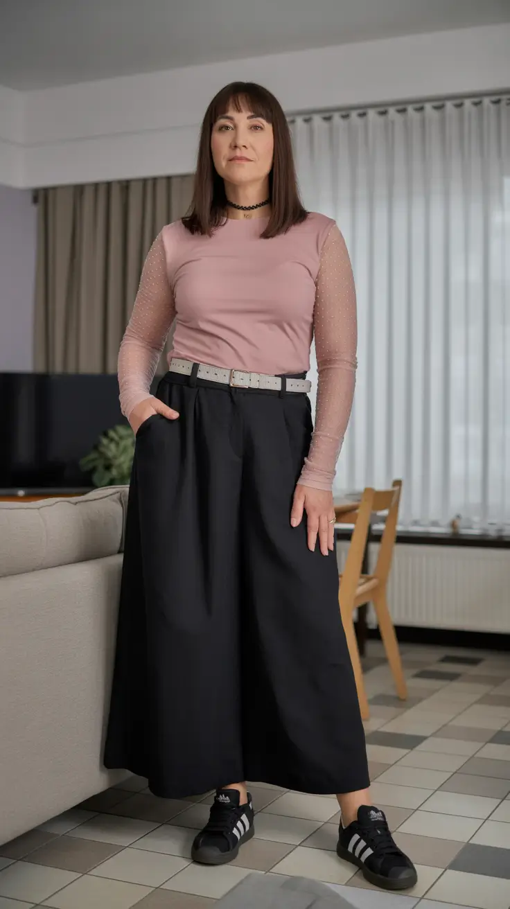 spring outfits women over 40 2026 Soft Feminine Neutrals with a Modern Shape