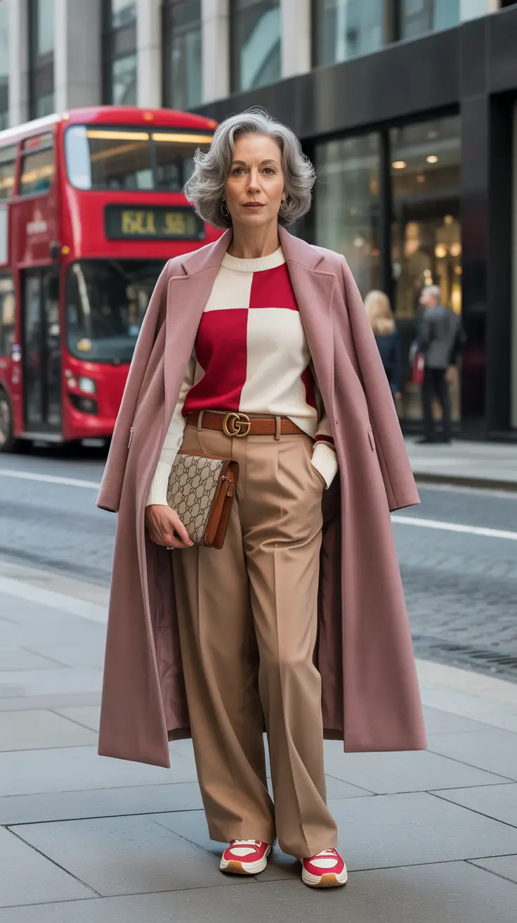 outfits for women over 50 spring - Soft Color Blocking With Elevated Neutrals