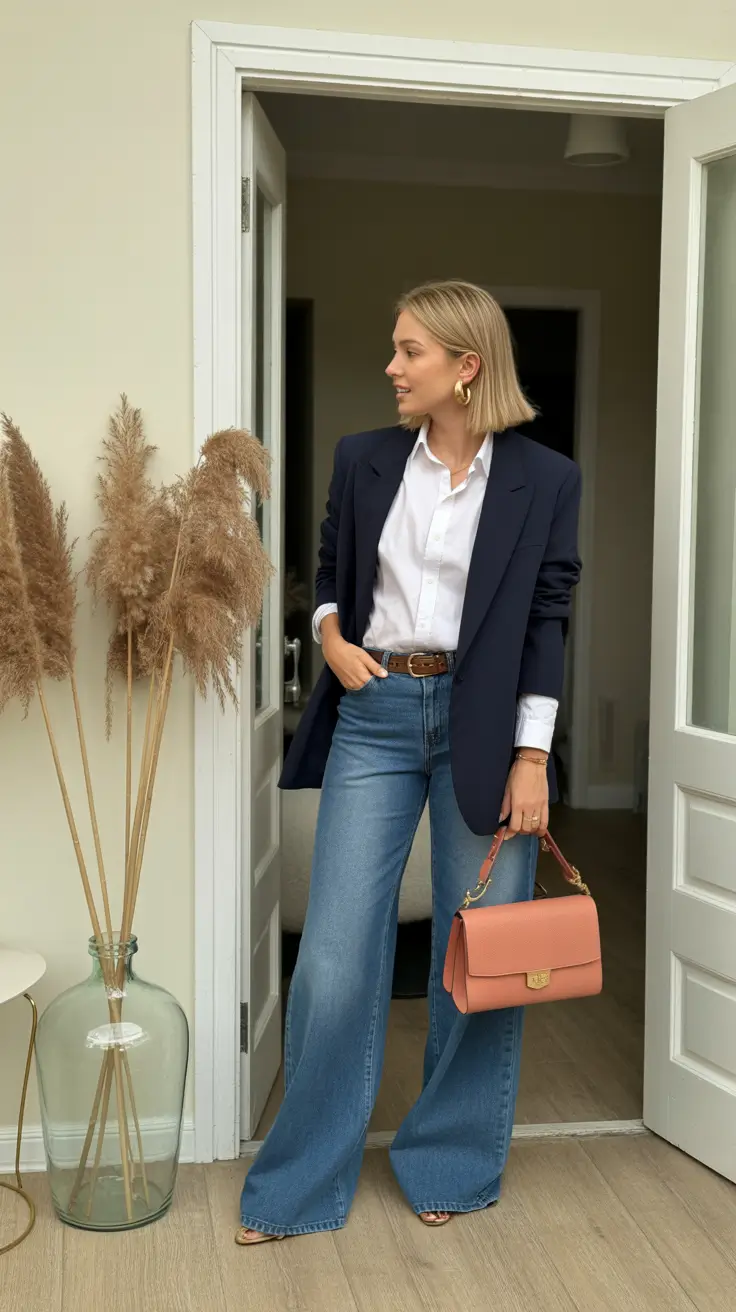 spring wardrobe 2026 Soft Structure and Denim Calm