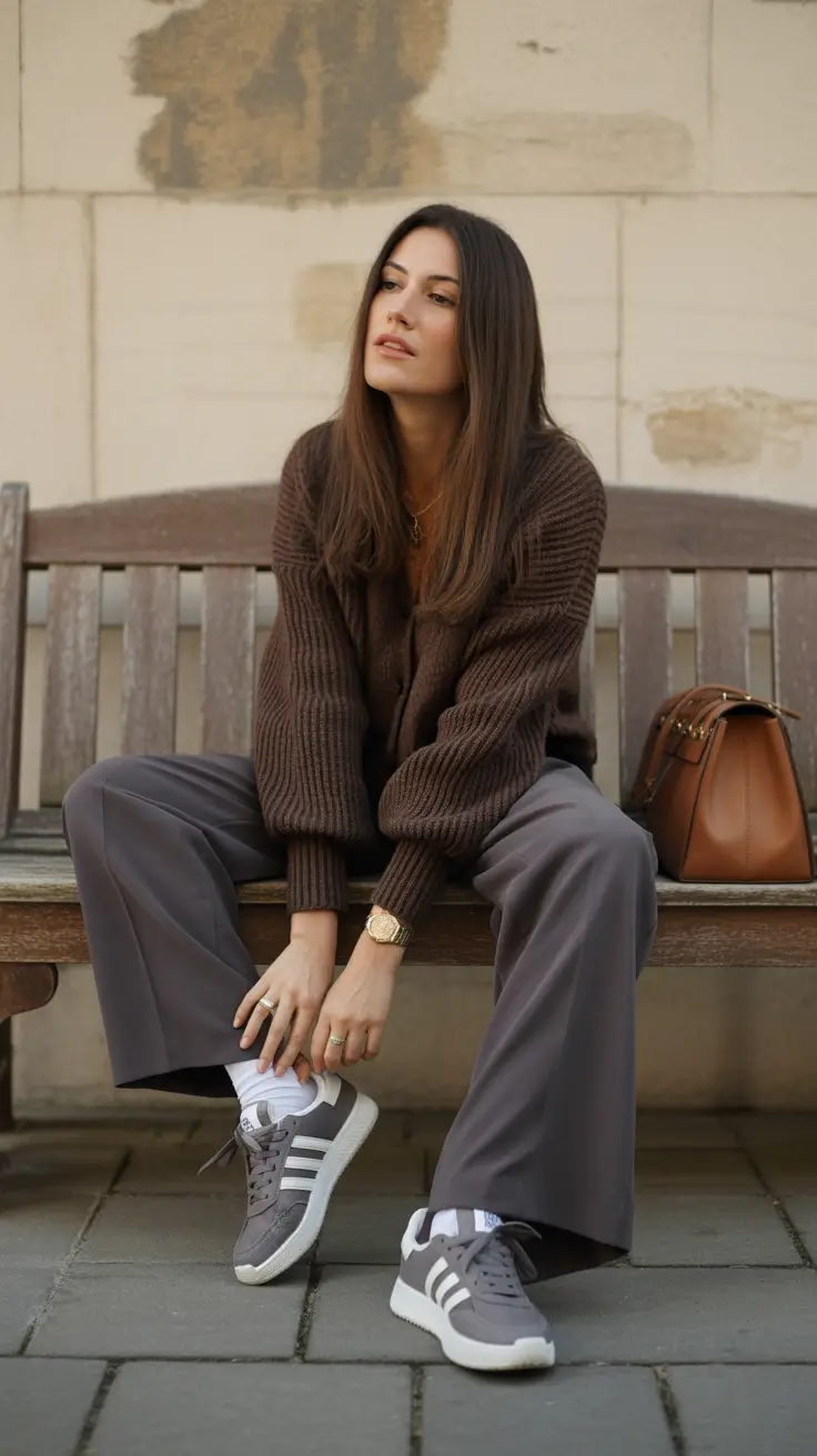 cold spring outfits 2026 Earthy Tones With Relaxed Spring Layers