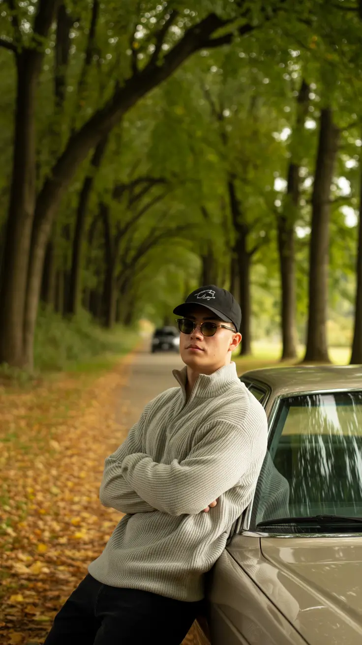 spring outfits men 2026 Soft Outdoor Heritage with Understated Edge