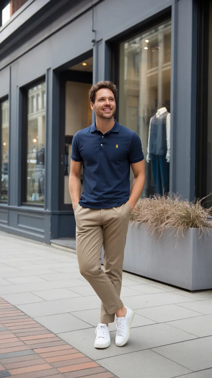 spring outfits men 2026 Clean-Cut Everyday Elegance