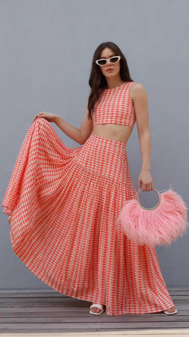 cute spring outfit for saturday 2026 Retro Spring Energy with Playful Movement