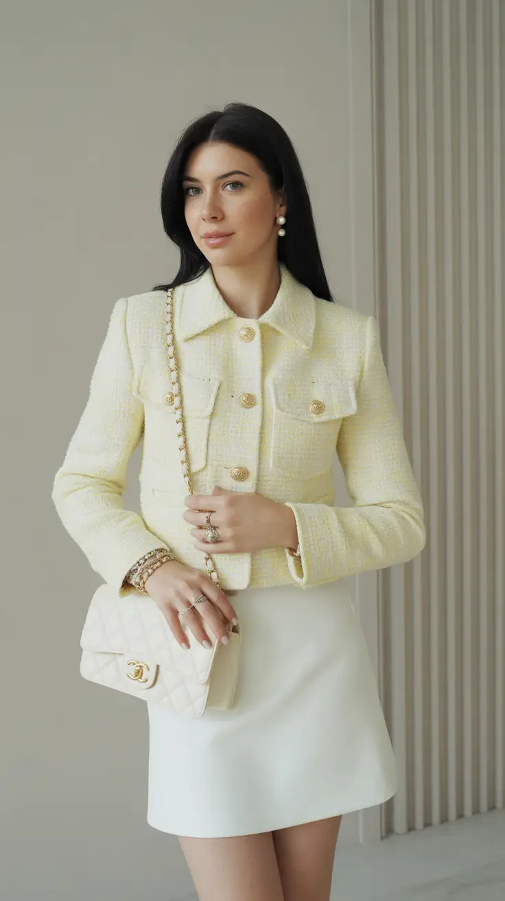 cute spring outfit for saturday 2026 Classic Elegance for a Soft Spring Glow