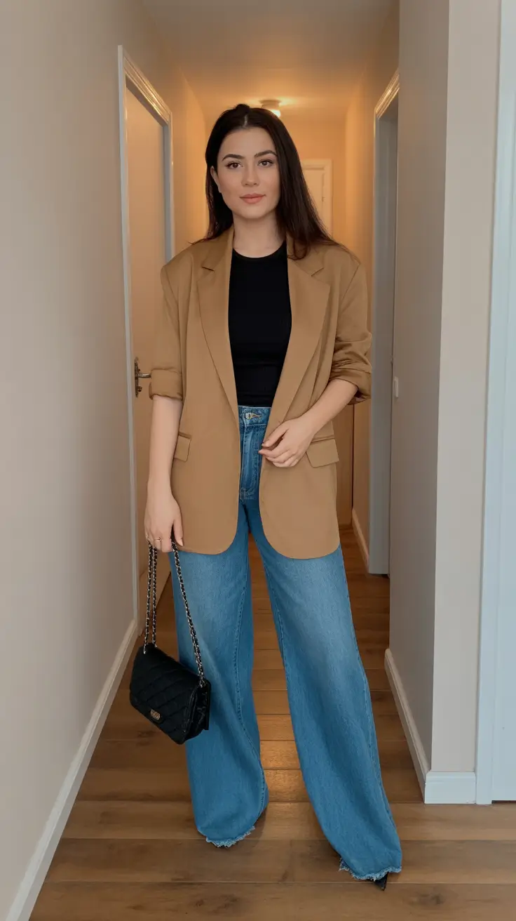 cute spring outfit for saturday 2026 Tailored Ease with Weekend Confidence