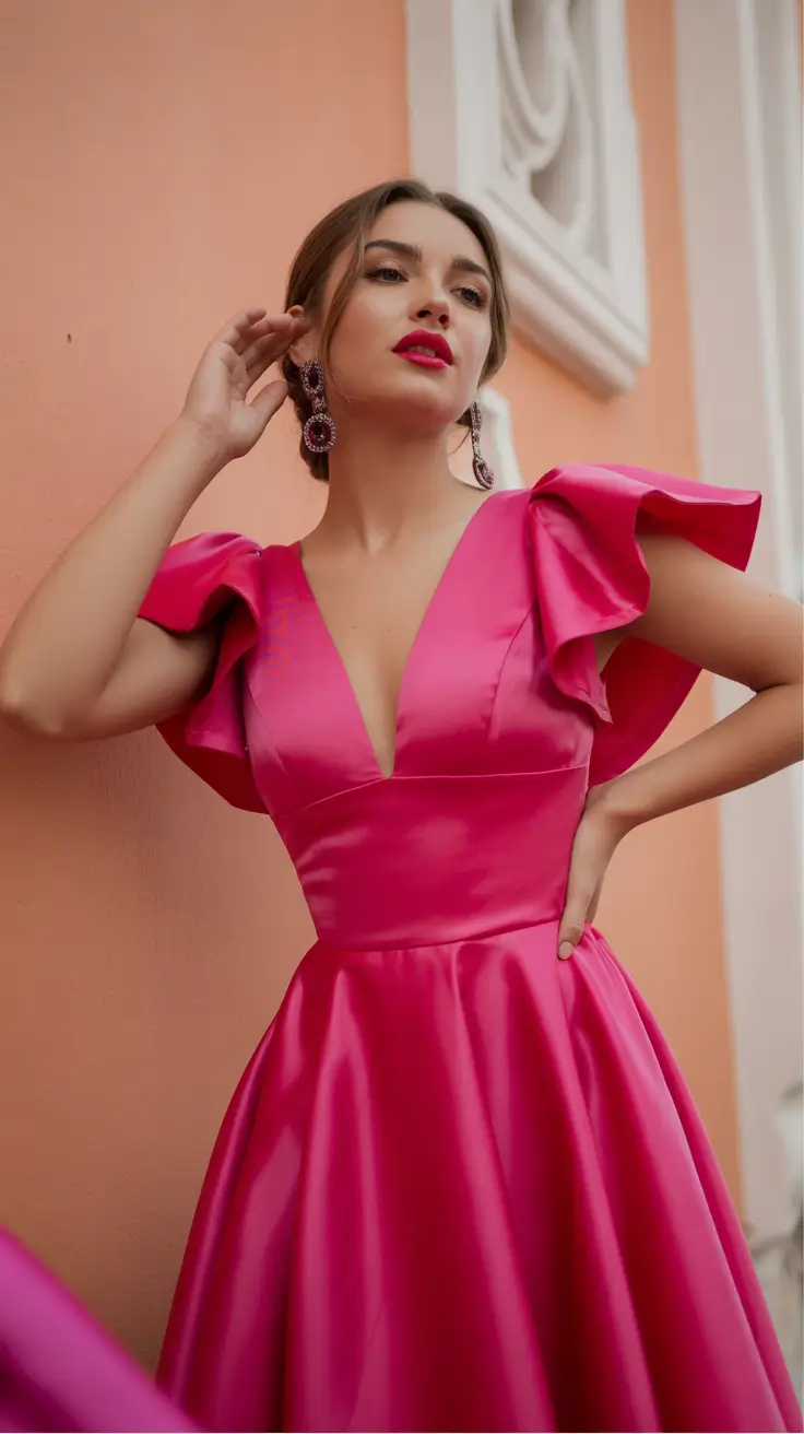 cute spring outfit for saturday 2026 Bold Elegance for a Spring Night