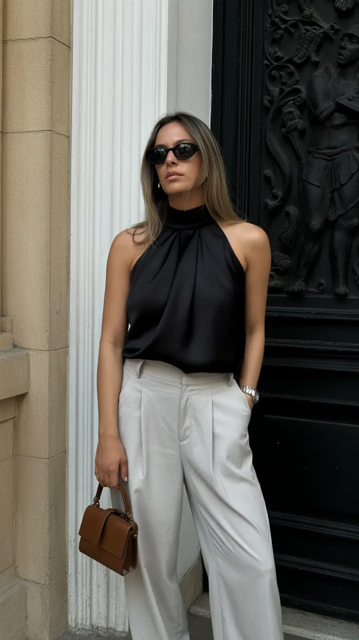 spring dinner outfits Minimalist Ease With Tailored Confidence