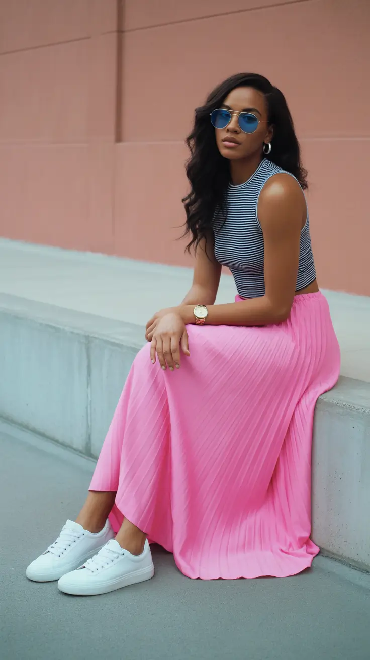 comfy-spring-outfits-2026-Sporty-Color-Pop-With-Spring-Freshness