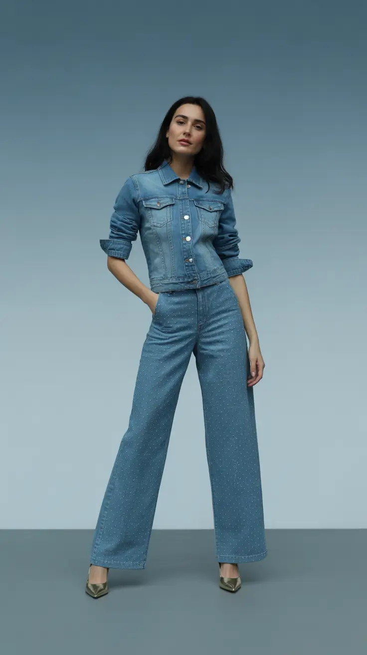 spring break outfit inspo 2026 Denim-on-Denim With a Fresh 2026 Twist