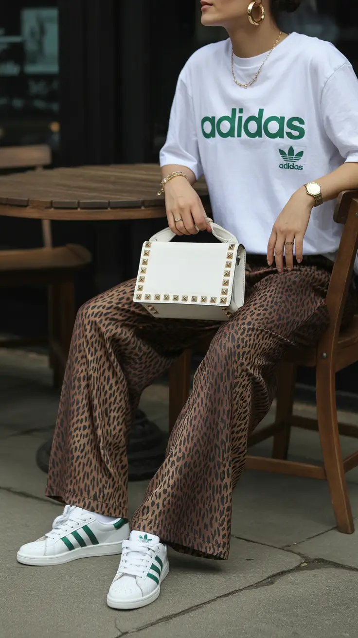 spring outfits streetwear y2k Sporty Graphics with a Wild Twist