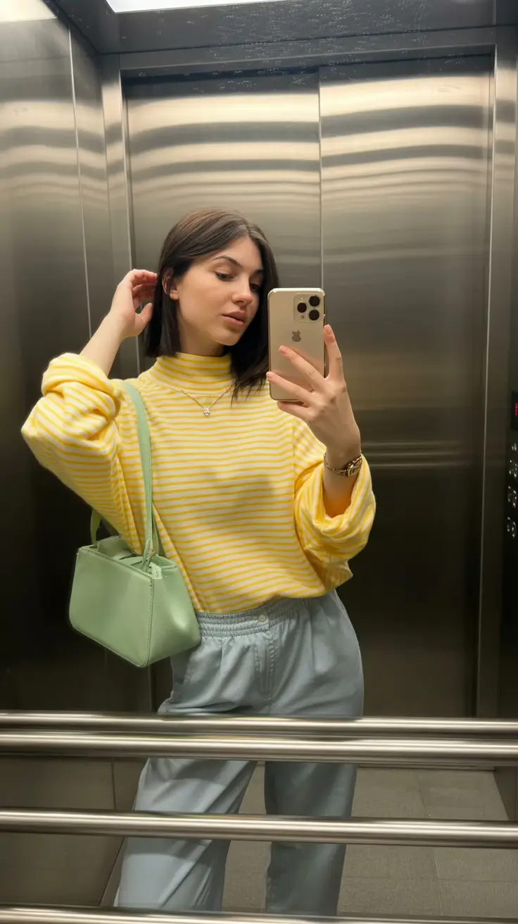spring outfits streetwear y2k Pastel Brightness for Soft, Casual Spring Days