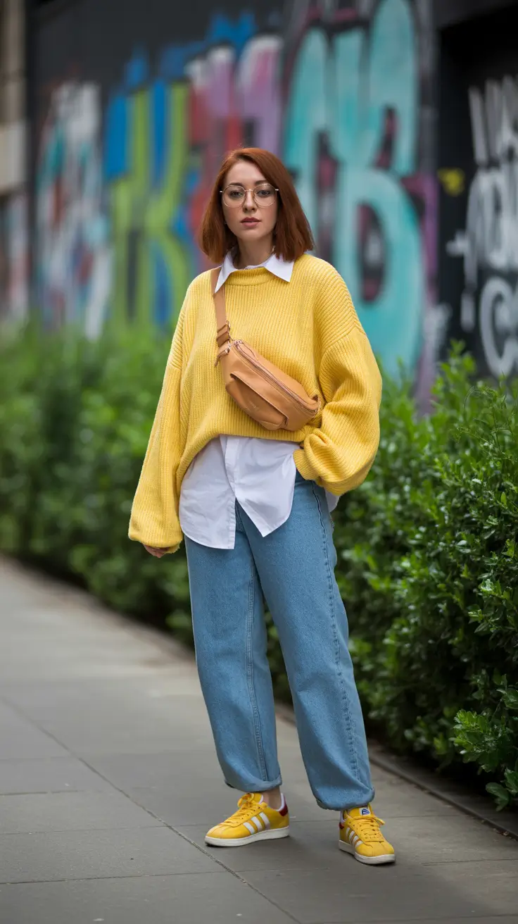 spring jeans outfit 2026 Sunny Layering for Bright Spring Streets