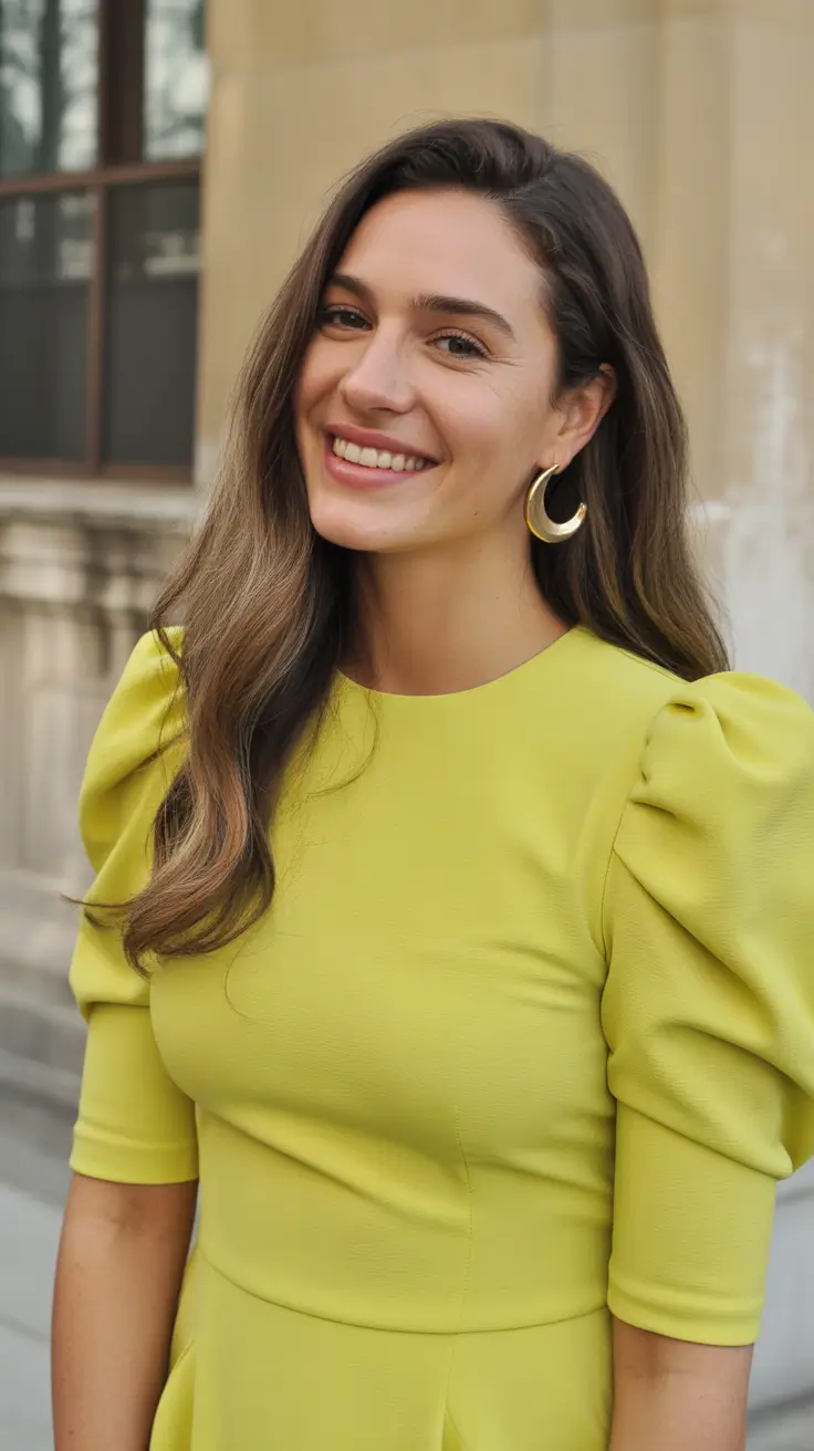 spring wedding guest outfit 2026 Fresh Citrus Confidence for a Sunny Spring Celebration