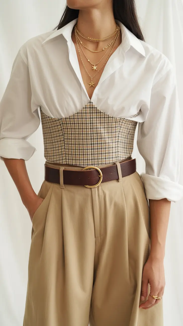 spring work outfits 2026 Soft Layers With a Structured Twist