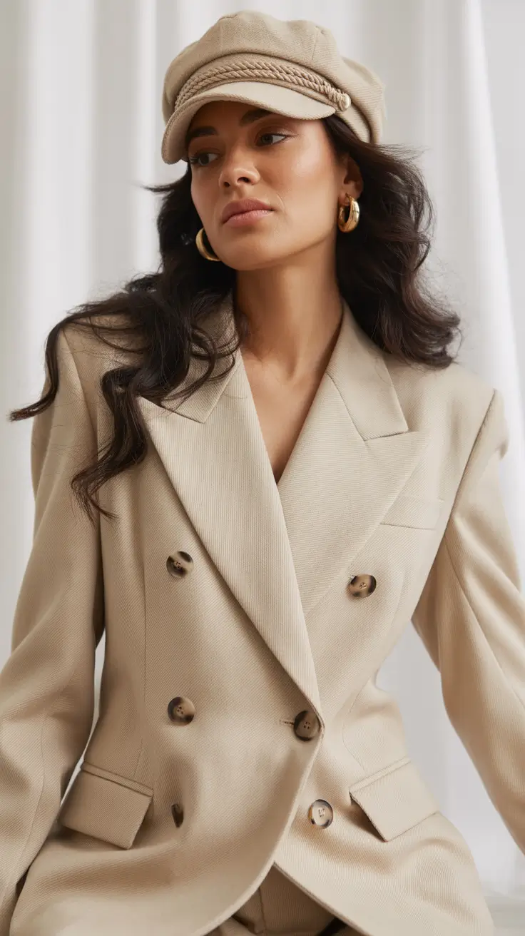 spring work outfits 2026 Creamy Textures With a Soft Authority