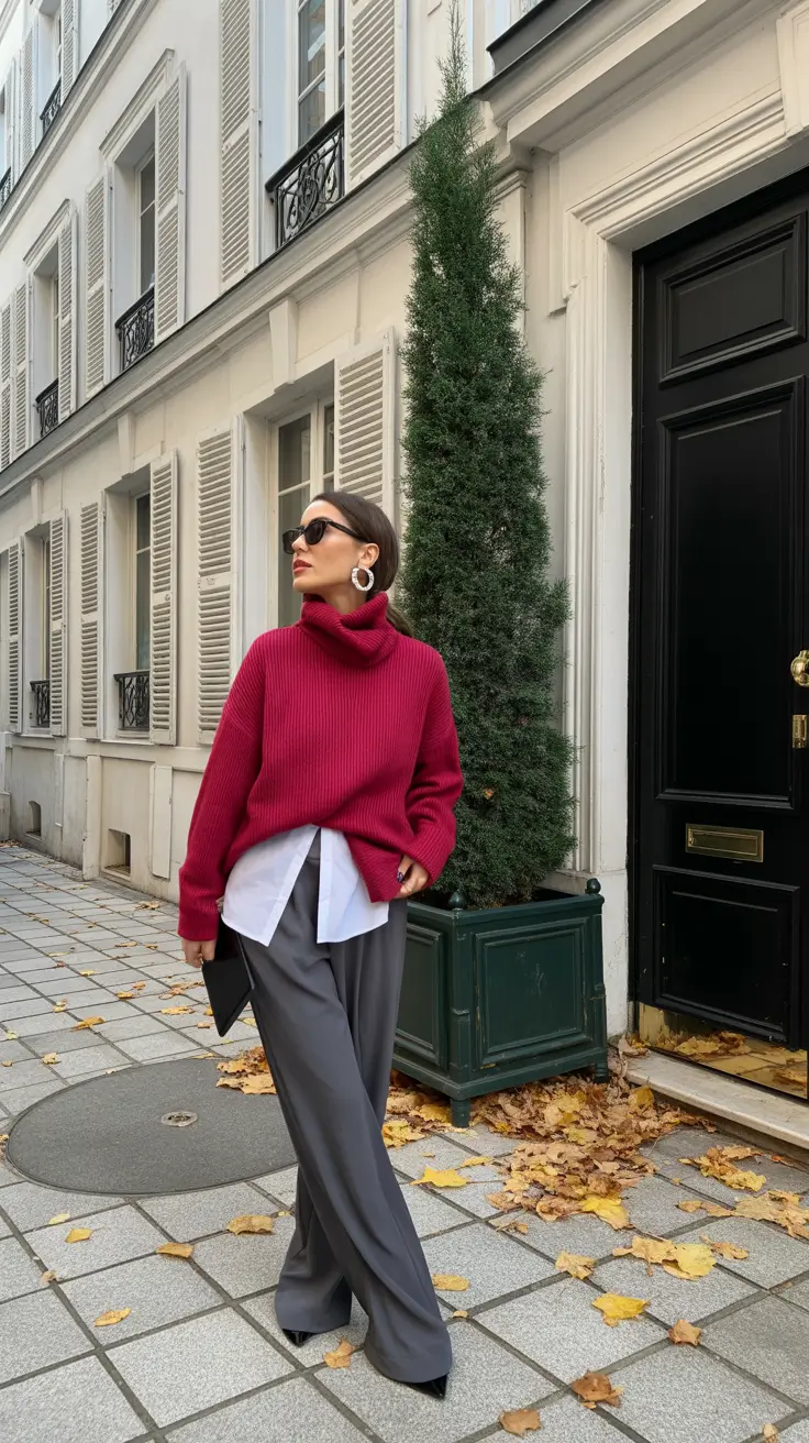 spring work outfits 2026 Layered Brights for Effortless Early Spring Warmth