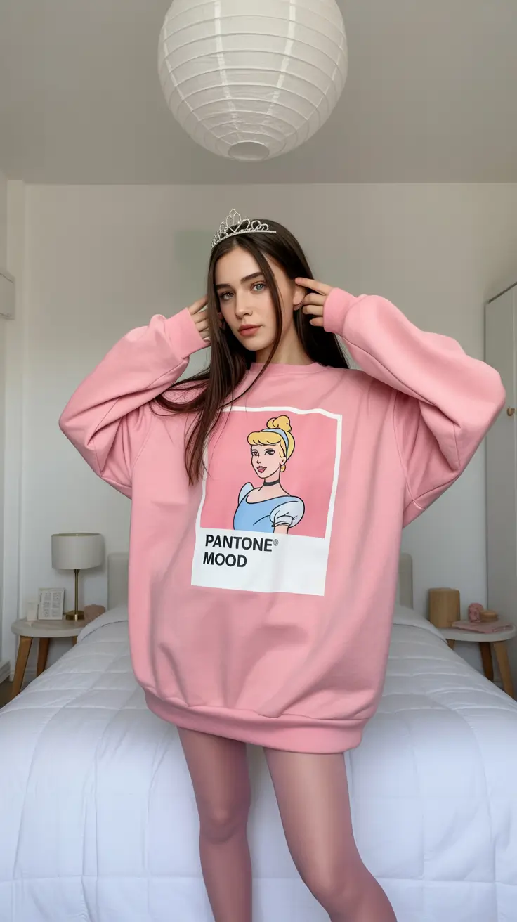 winter to spring outfits 2026 Playful Pastel Comfort for Fresh Spring Mornings