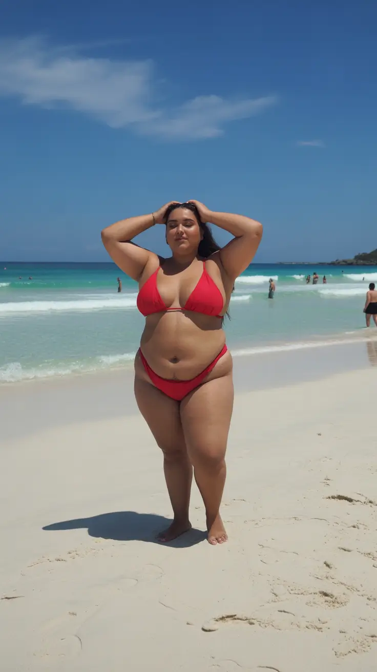 plus size swimsuit Summer 2026 Red Heat Minimalism That Speaks Louder Than Words