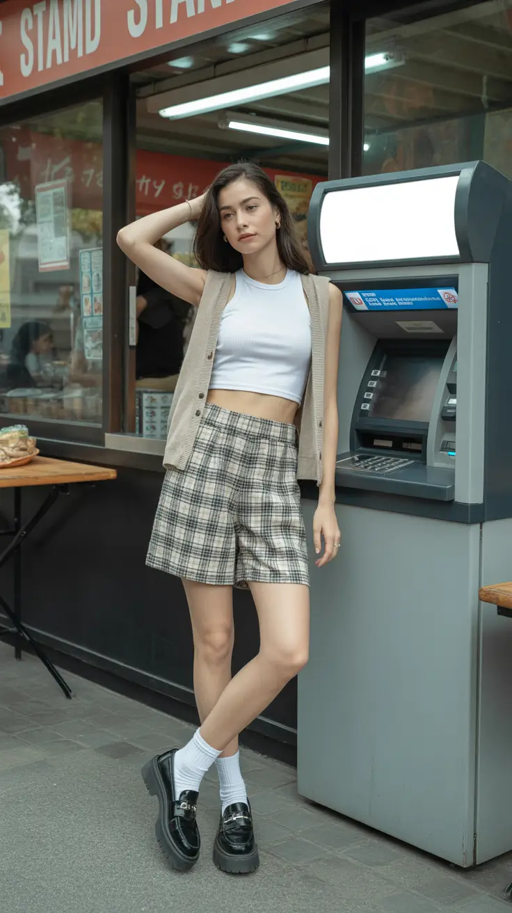 retro vintage summer outfits 2026 Relaxed Tailoring with a Vintage Street Twist