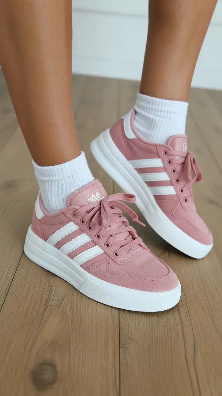 summer outfits with sneakers for women 2026 Sporty Green Sneakers with a Clean Summer Palette