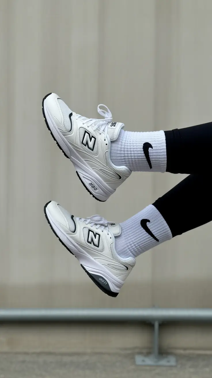 summer outfits with sneakers for women 2026 The Clean White Sneaker That Anchors Everything