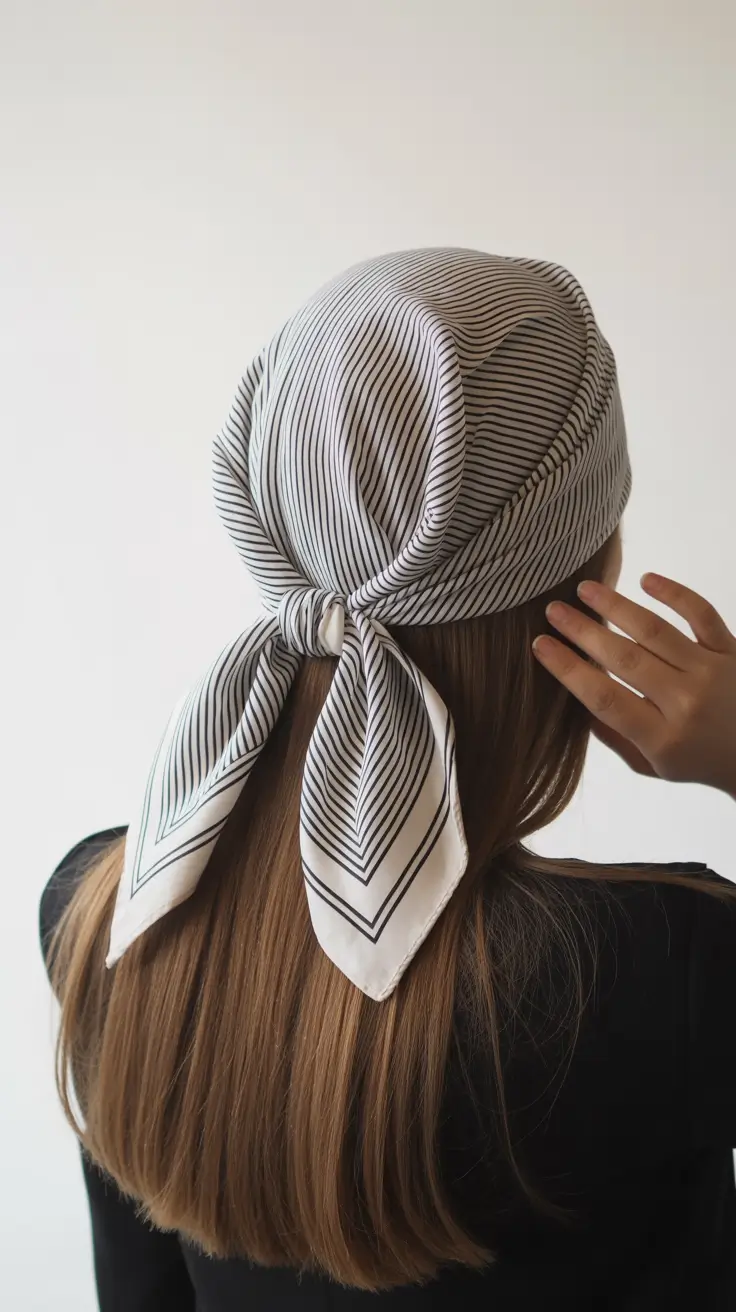 A head bandana—a summer accessory 2026 Soft Minimalism with a Parisian Twist