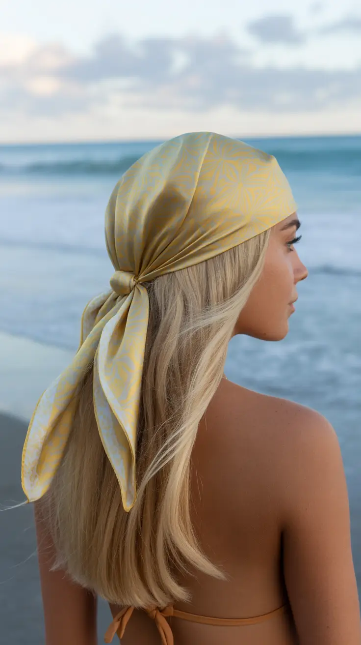 A head bandana—a summer accessory 2026 Golden Hour Minimalism by the Water