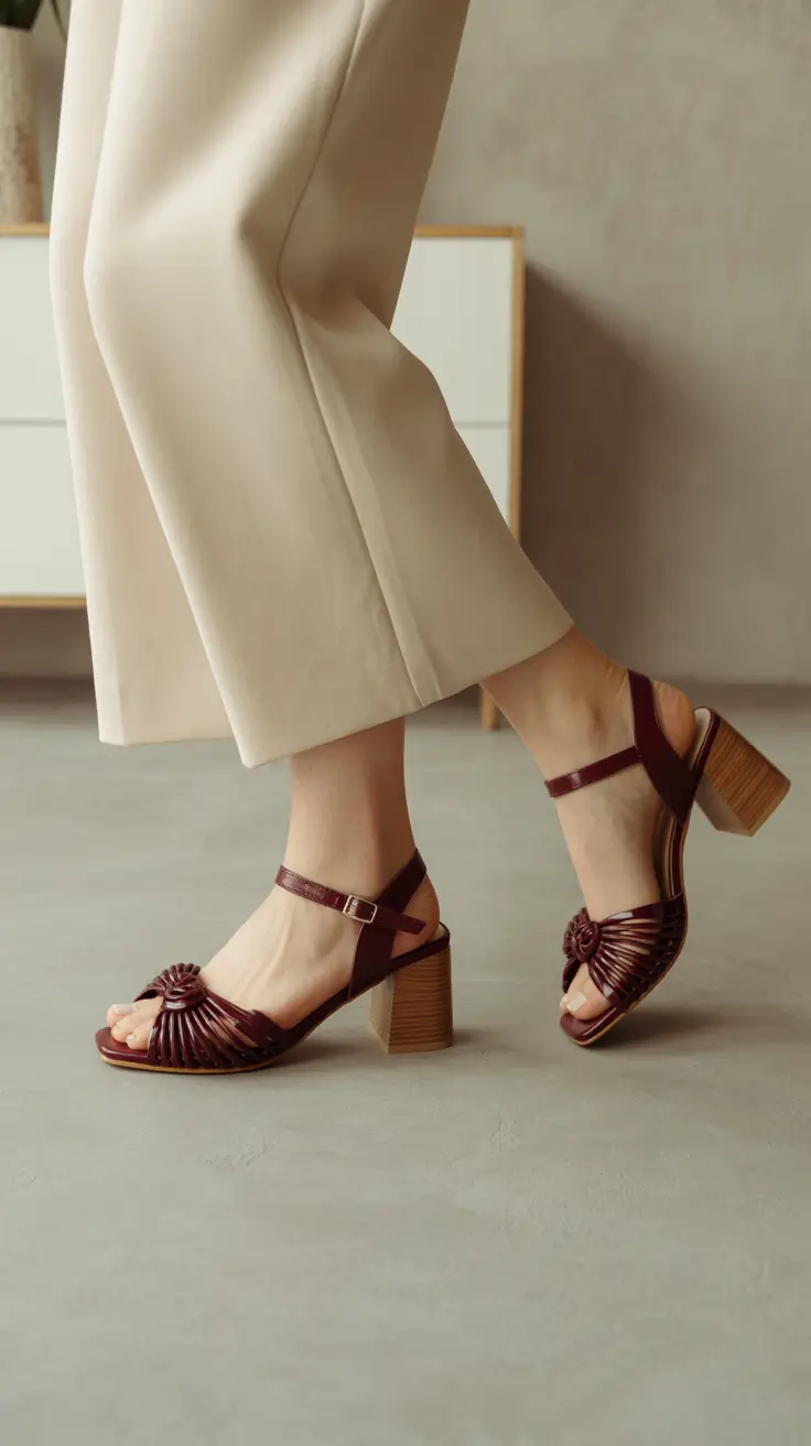 summer outfits with heels for women 2026 Warm Neutrals and Timeless Leather Details