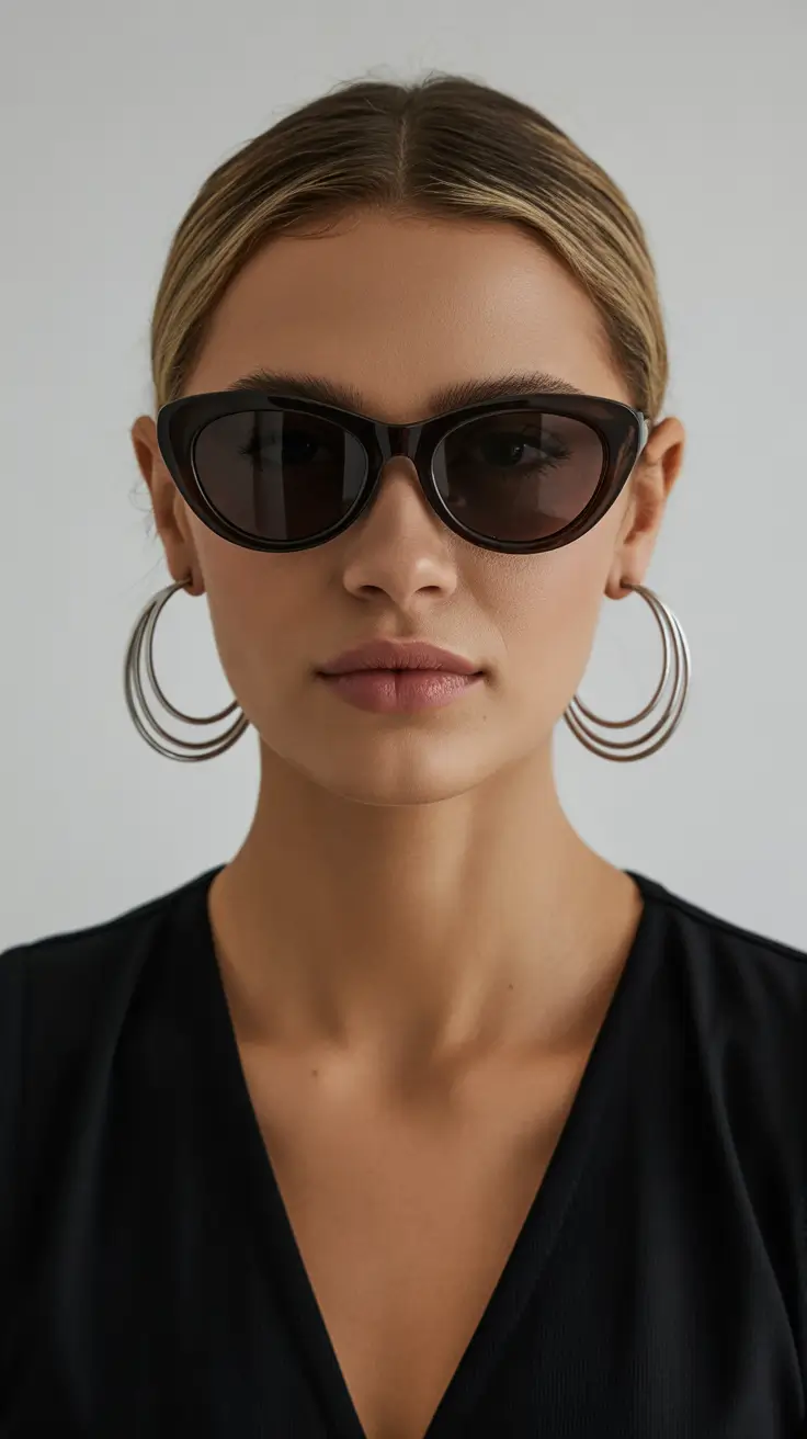 summer sunglasses for women 2026 Classic Cat-Eye with Everyday Ease