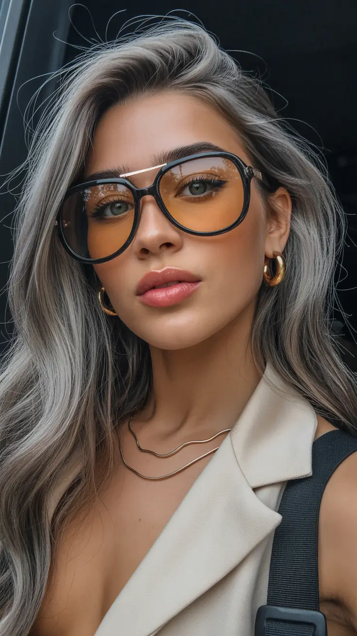 summer sunglasses for women 2026 Statement Frames with a Cool-Girl Edge