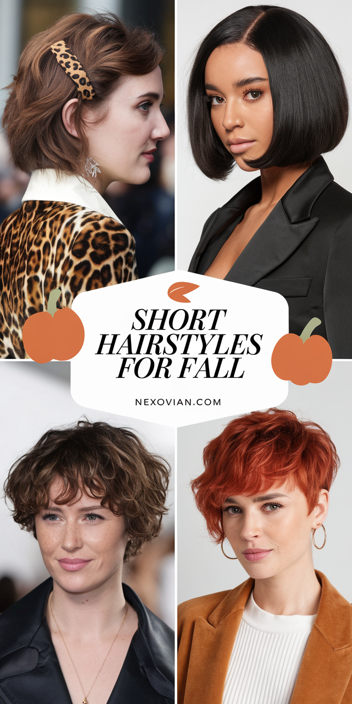 Best Short Haircuts for Fall 24 Ideas: Trendy Styles to Refresh Your Look This Season