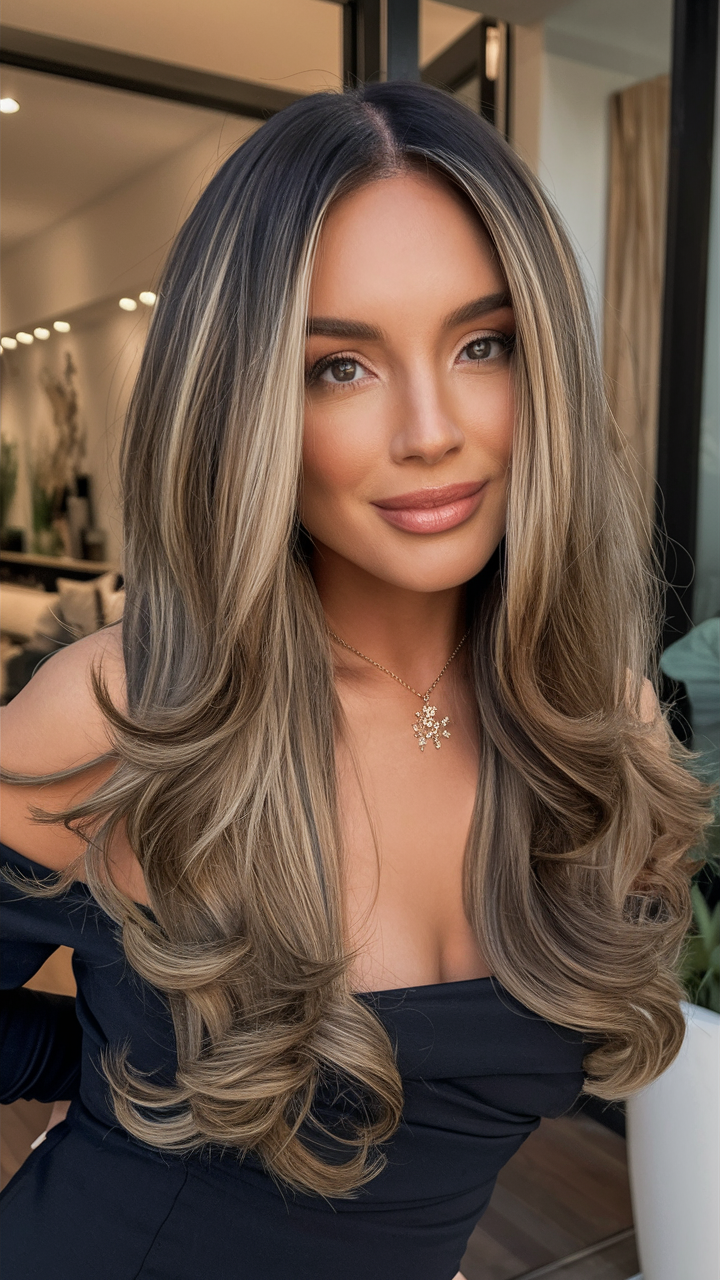 Warm Honey Balayage for Effortless Elegance 25 Ideas