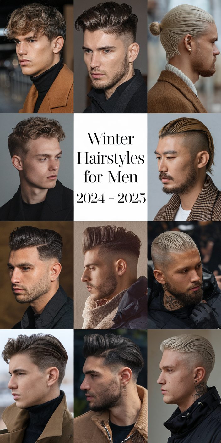 Top Winter Hairstyles for Men 2024 - 2025: The Best 21 Ideas for Short, Medium, and Long Hair