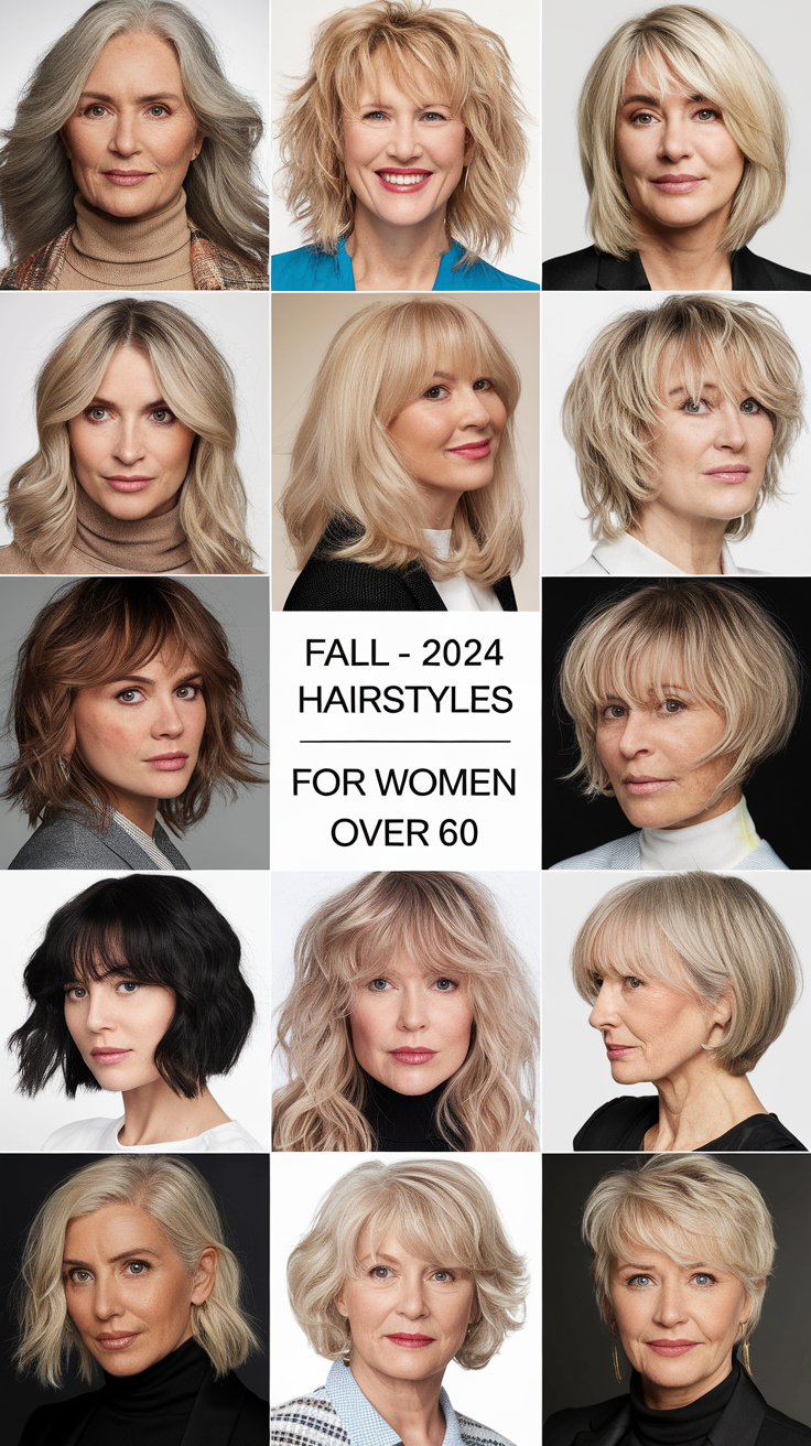 Top Fall 2024 Hairstyles for Women Over 60 21 Ideas: Embrace the Season's Best Trends