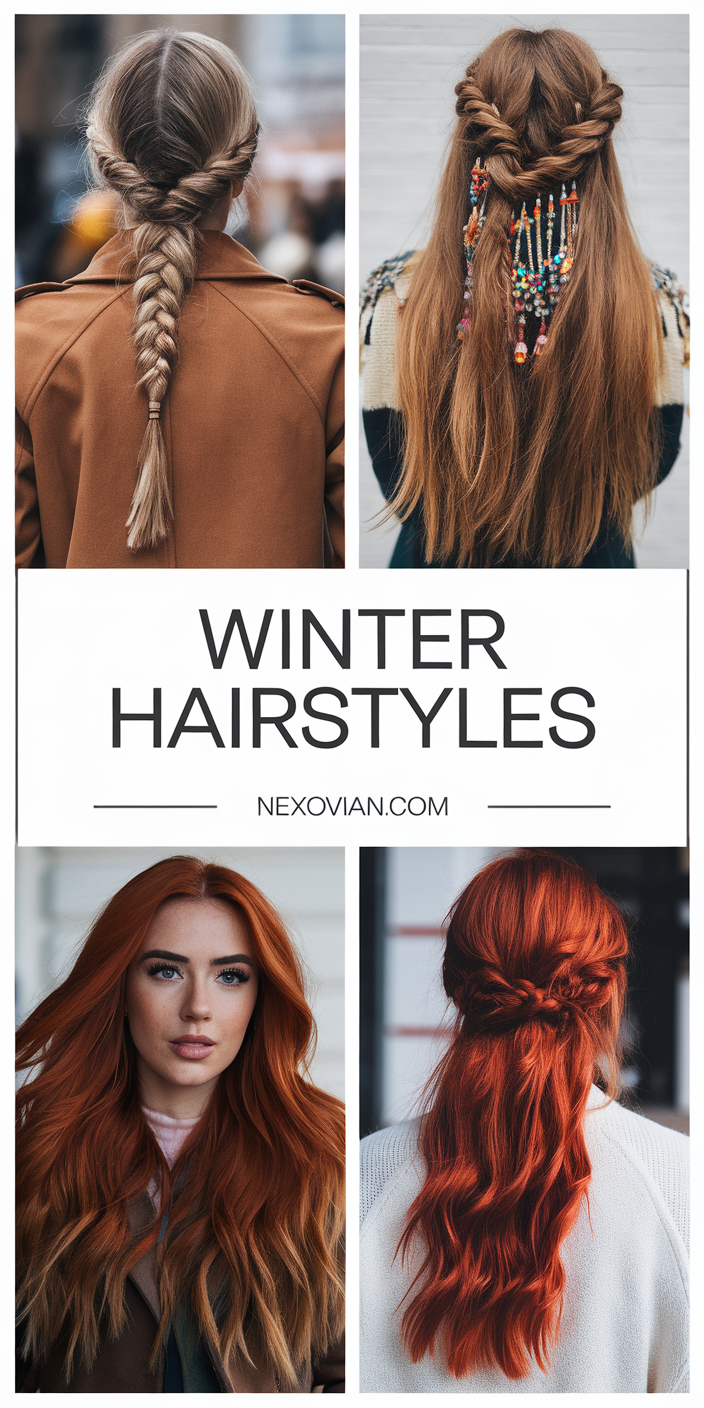 Winter Hairstyles: Top 28 Stylish Ideas for Every Hair Length and Type