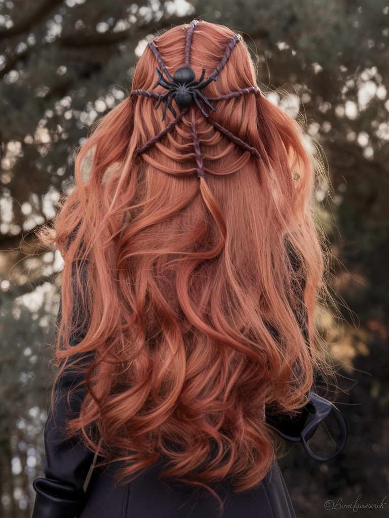 Spooky Yet Stunning Halloween Hairstyles for Women 24 Ideas