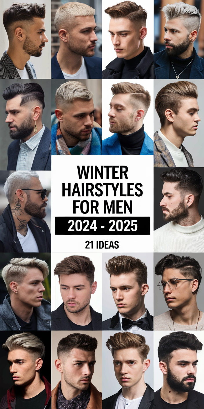 Top Winter Hairstyles for Men 2024 - 2025: The Best 21 Ideas for Short, Medium, and Long Hair