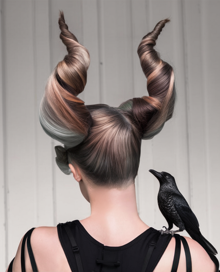 Intriguing Halloween Hair 25 Ideas for a Spooky, Fun Look