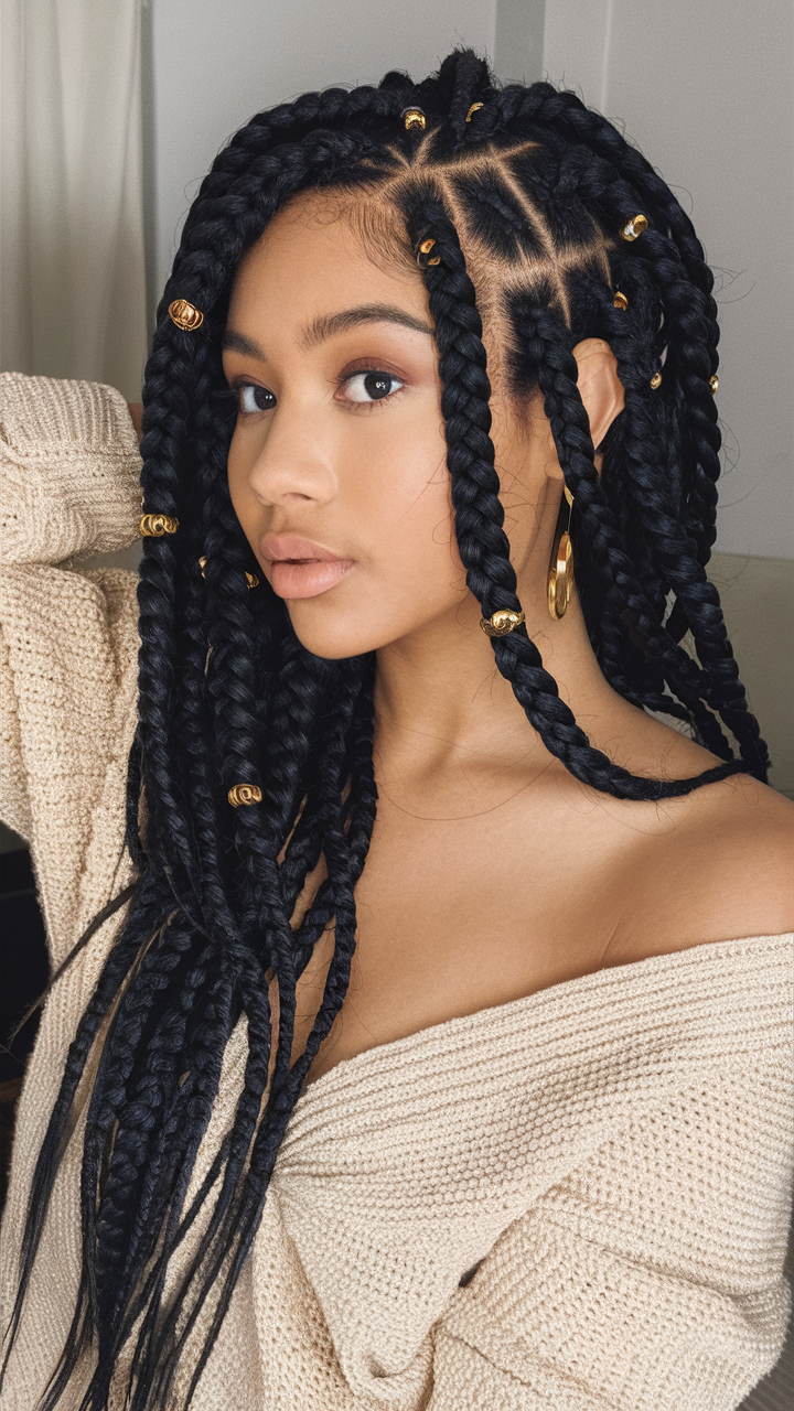 Winter Hairstyles for Black Women 2024 - 2025: Stunning Looks for Every Occasion 24 Ideas