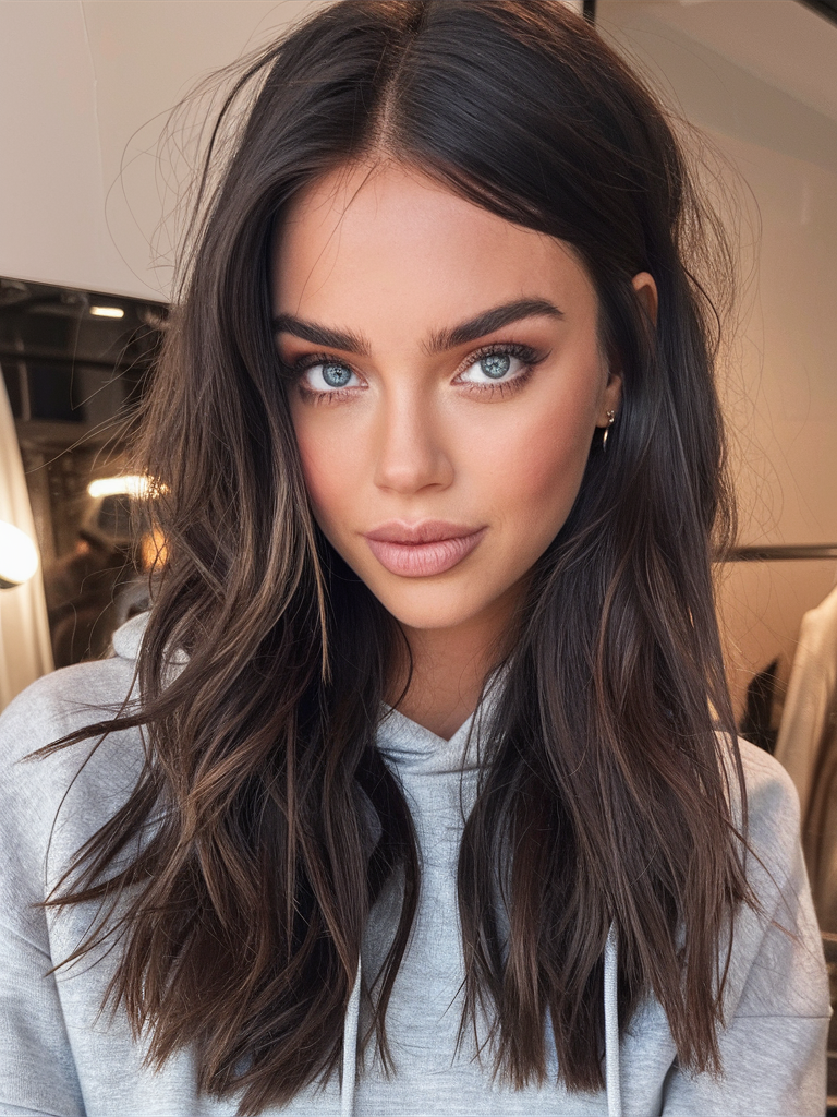 Winter Brown Hair Color 2024 - 2025: Top Trends and Stunning 26 Ideas for Brunettes