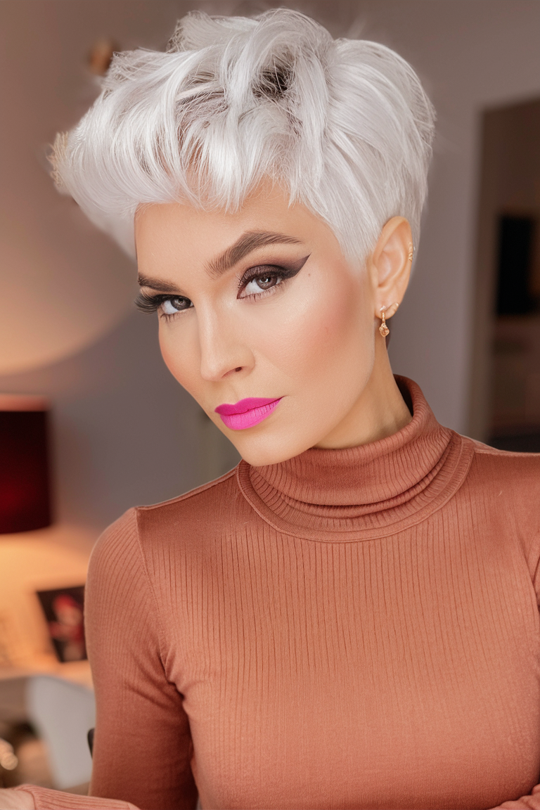 Top Winter Pixie Haircuts 2024 - 2025: Trendy and Stylish 21 Ideas for the Cold Season