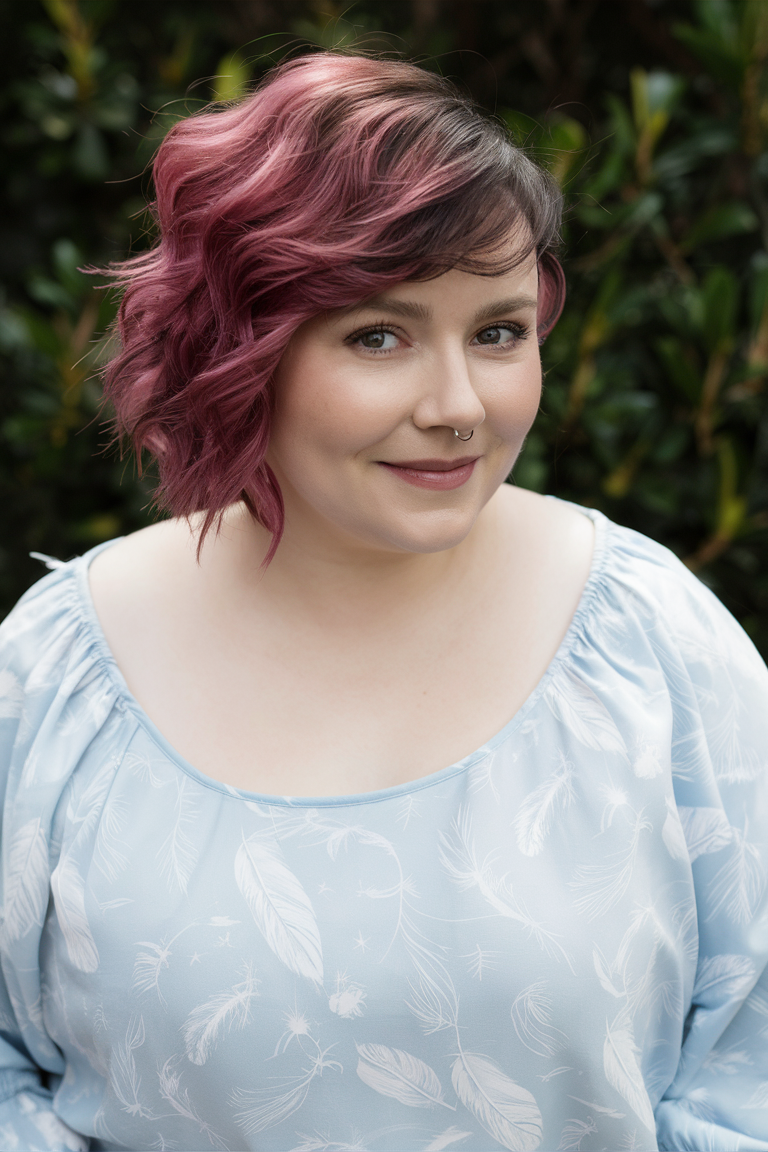 Winter Hair Colors for Plus Size Women 2024 - 2025