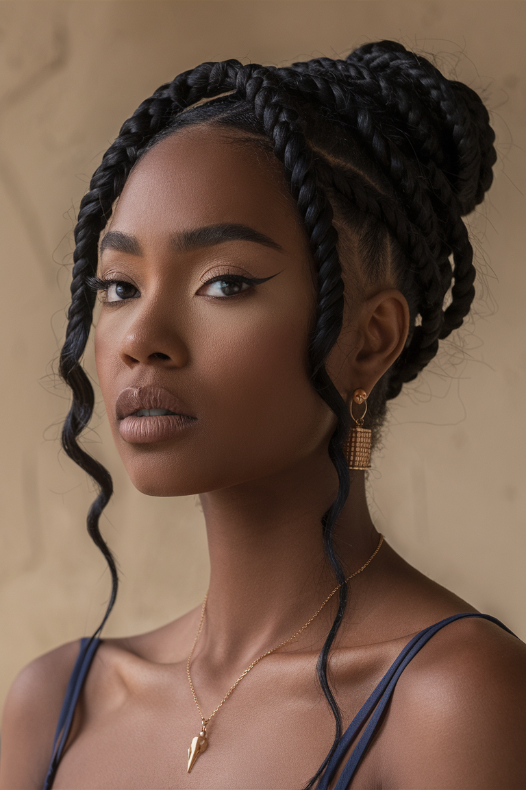 Winter Hairstyles for Black Women 2024 - 2025: Stunning Looks for Every Occasion 24 Ideas