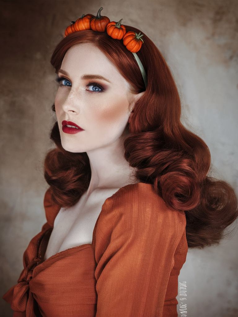 Pumpkin Hairstyles: Trendy and Cute 22 Ideas for Fall