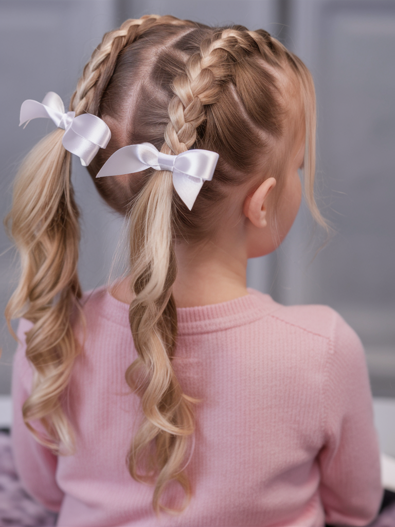 Best Winter Hairstyles for Kids 2024 - 2025: Cute, Easy, and Stylish 21 Ideas