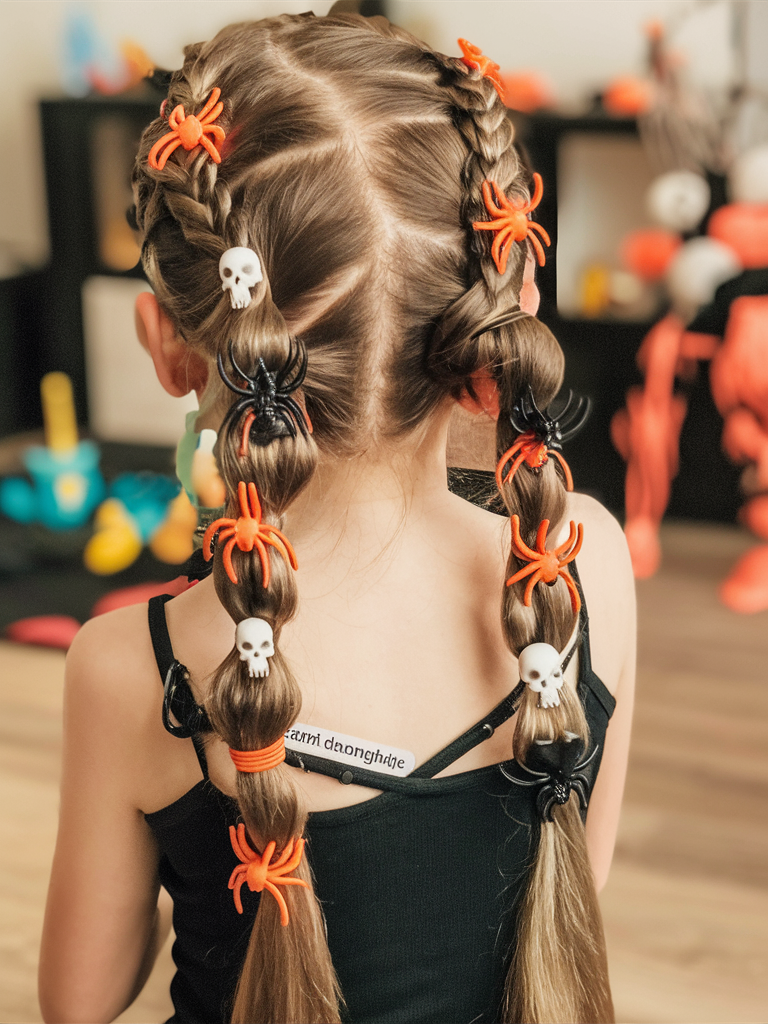 Creative and Fun Halloween Hairstyles for Kids 20 Ideas