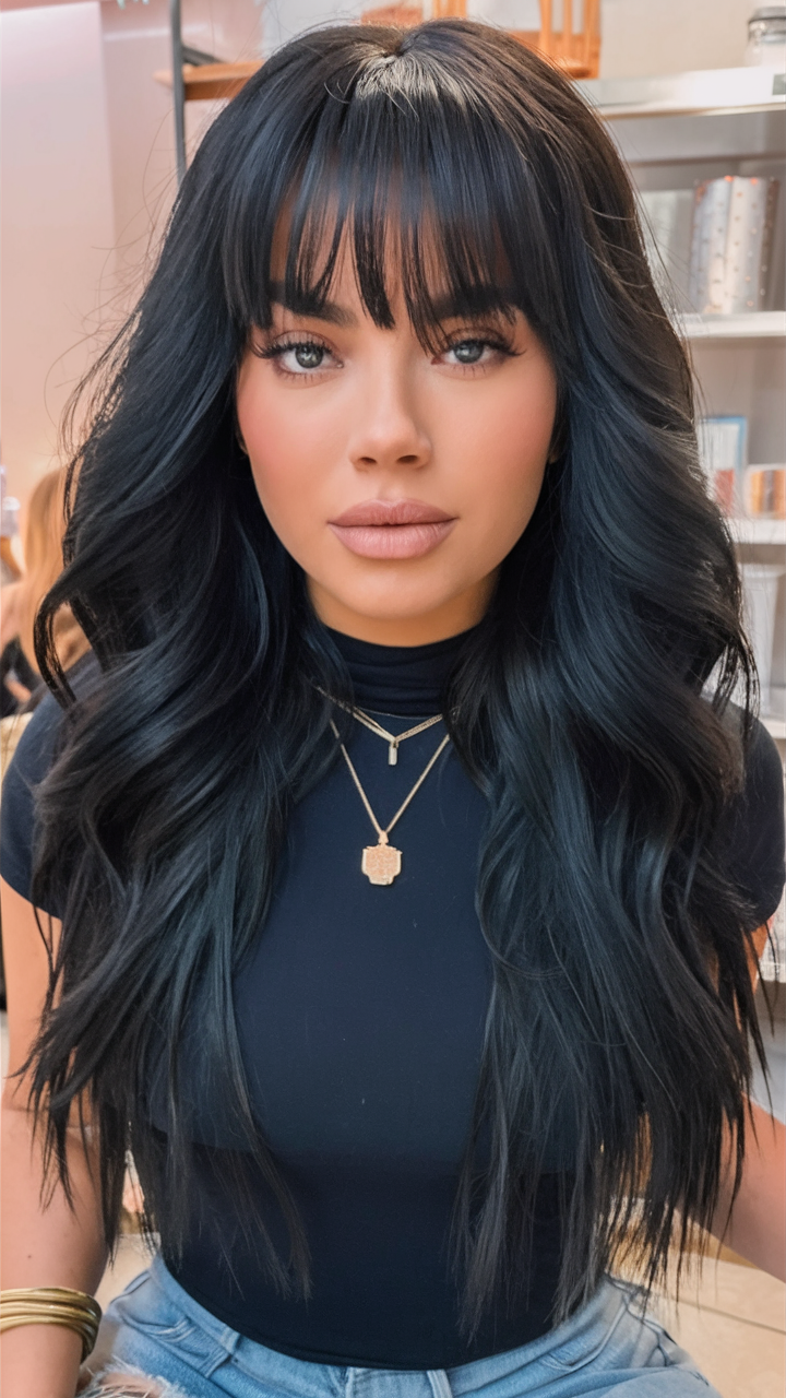 Dark Winter Hair Colors 2024 - 2025: Best Trends and Inspiring 23 Ideas for the Season