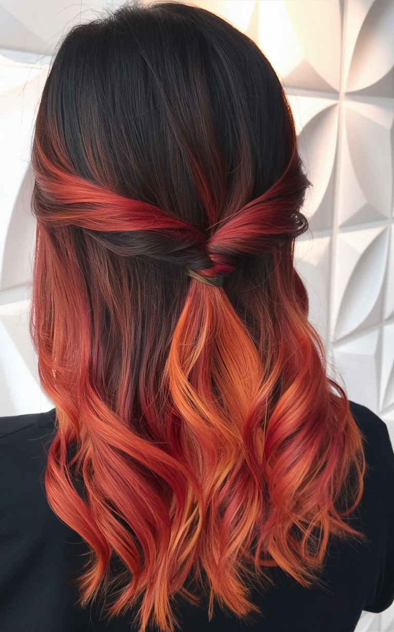 Black and Orange Hairstyles: Bold Looks You Need to Try